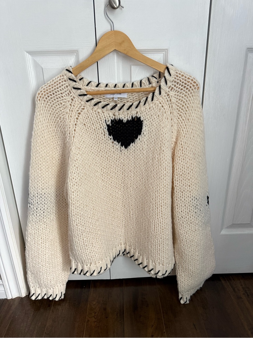 John + Jenn Declan Pullover in Heart Throb